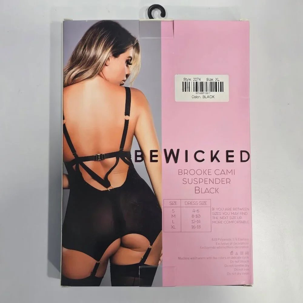 Be Wicked Brooke Cami Suspender